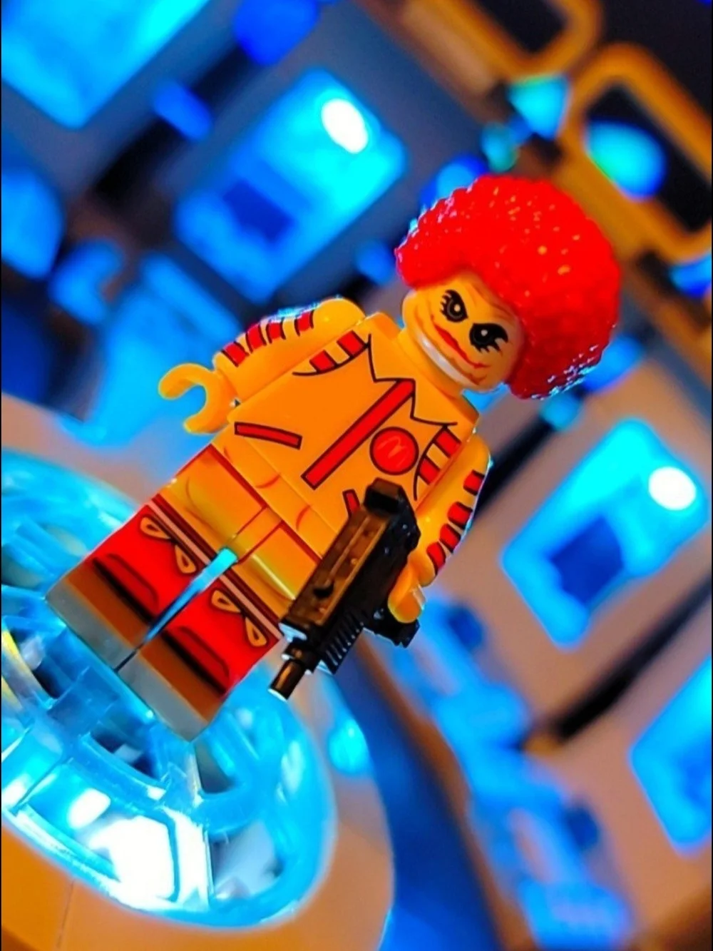 Batman Joker Minifigure Lego Compatible